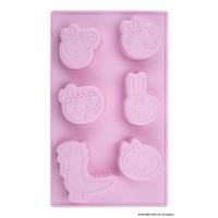 Silikonski Pekač Pujsa Pepa - pink, Trend, umetna masa (3/18/30cm) - Dr.Oetker