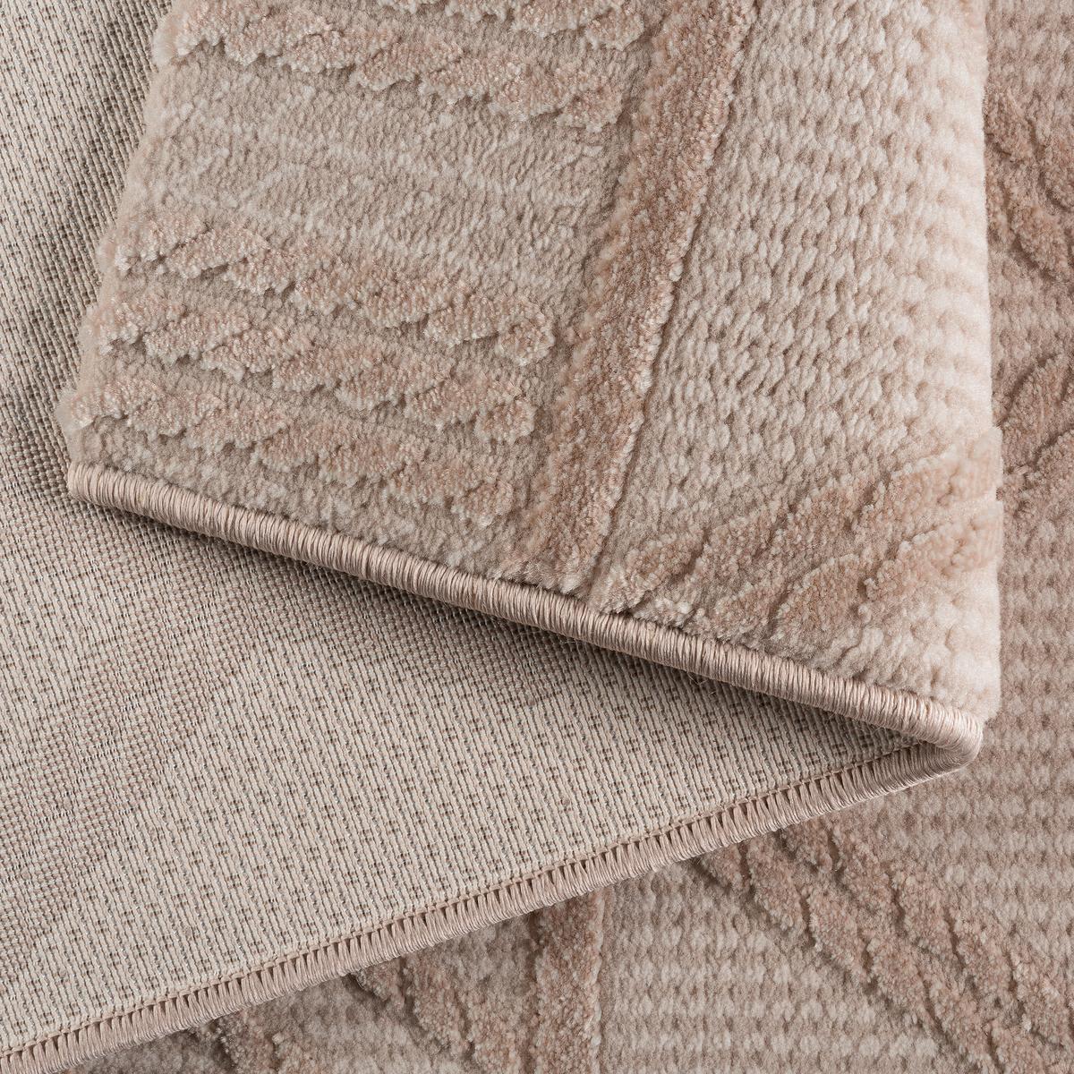 Webteppich Ricarda in Beige ca. 80x150cm - Beige, MODERN, Textil (80/150cm)