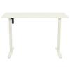SKRIVBORD CHARLIE - vit, Modern, metall/trämaterial (120/60/72-118cm) - Mömax