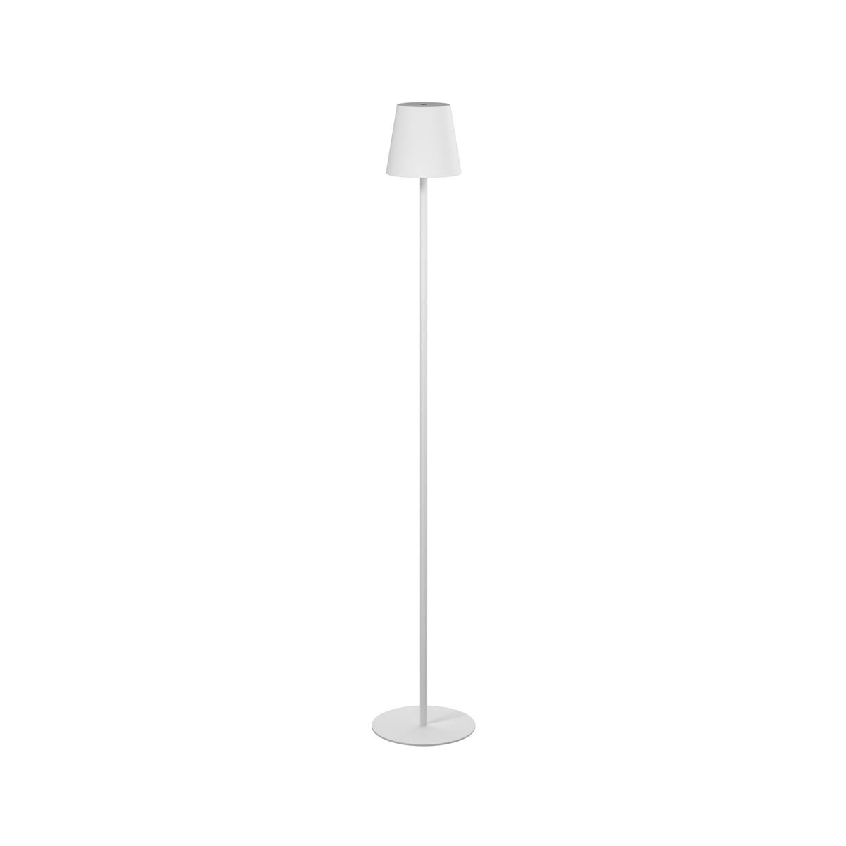 AKUMULATOROWA LAMPA STOJĄCA FORT LAUDERDALE *SBN* - biały, Design, tworzywo sztuczne/metal (22/130cm) - Novel