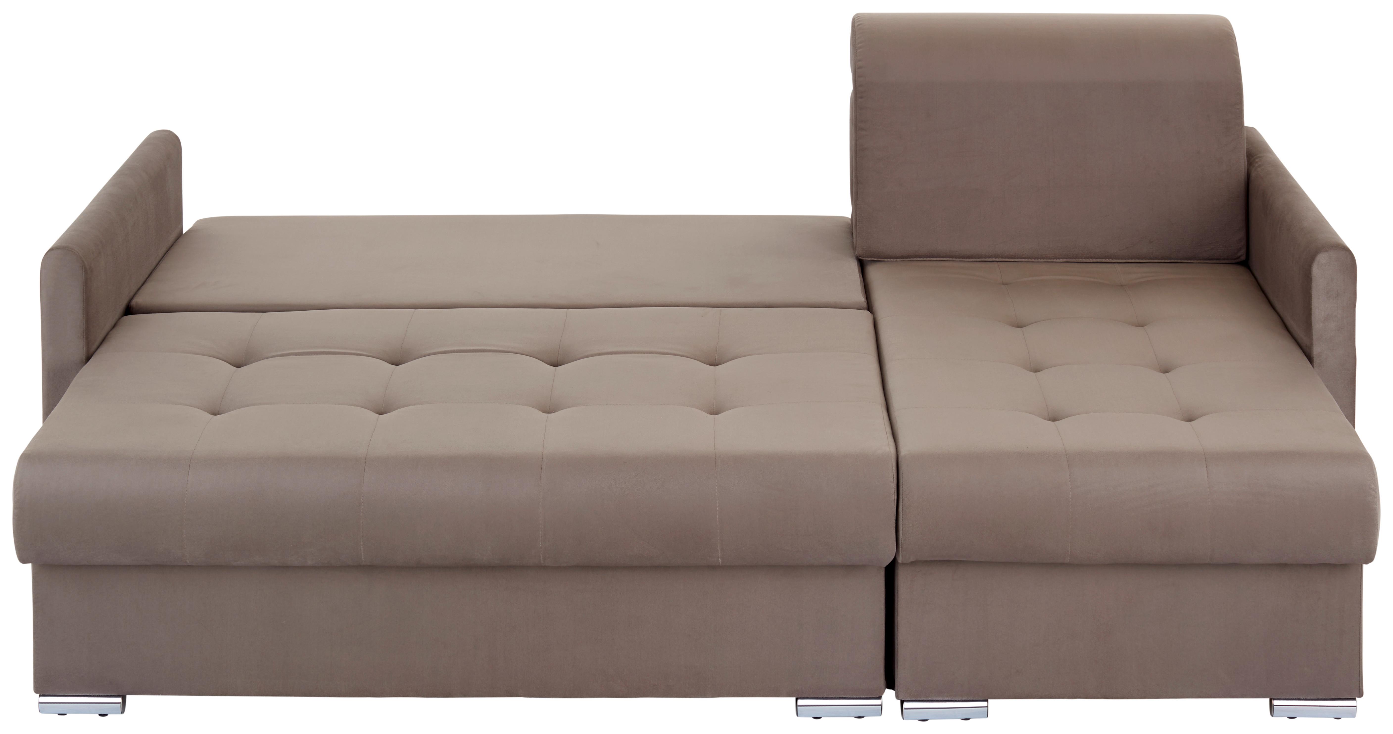 Canapea modulară MERCURY - argintiu/bej, Modern, plastic/textil (220/93/149cm) - Ondega
