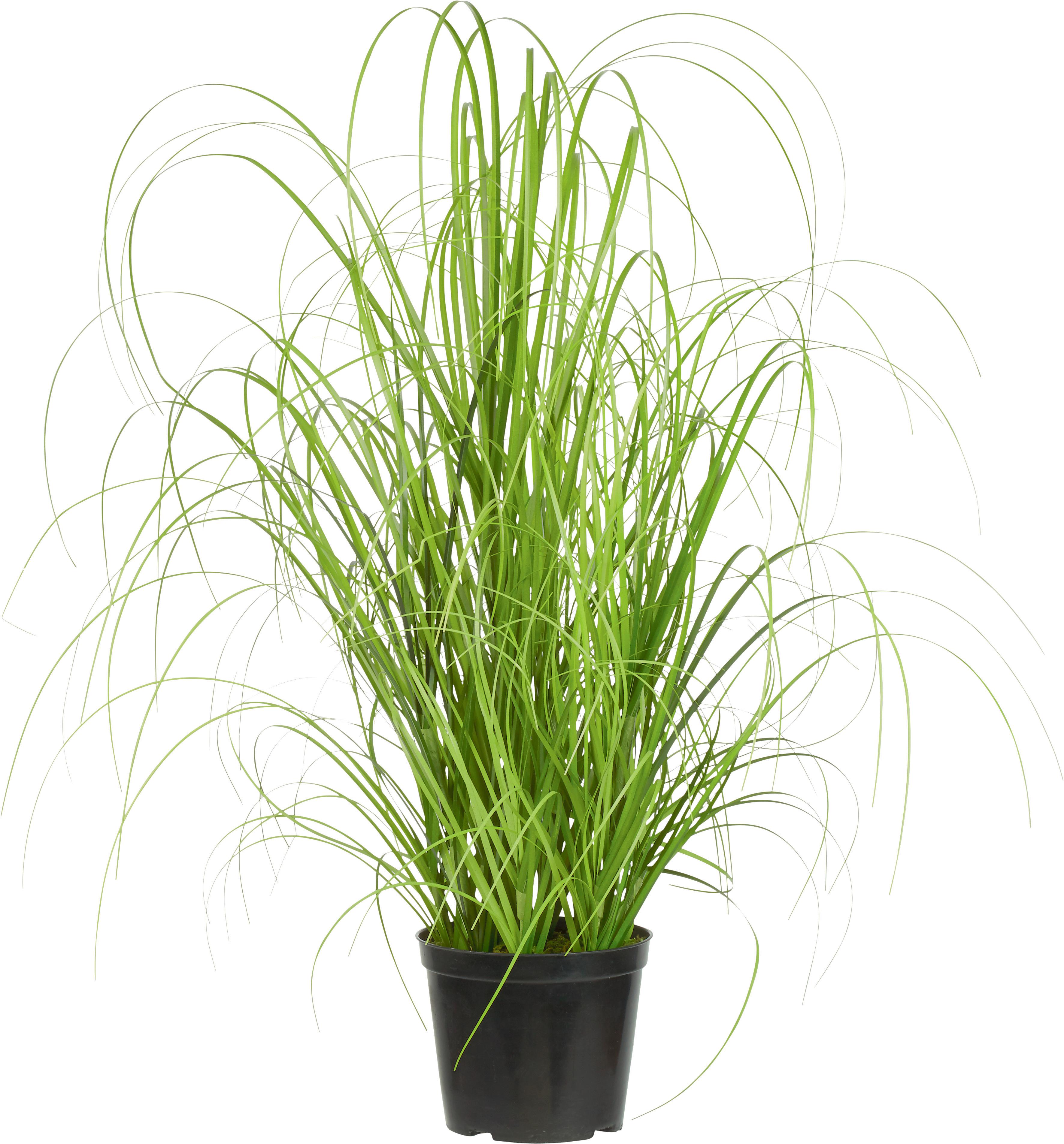 Grasbündel Patrick aus Polyester ca. 40cm - Grün, Textil (40cm) - Modern Living