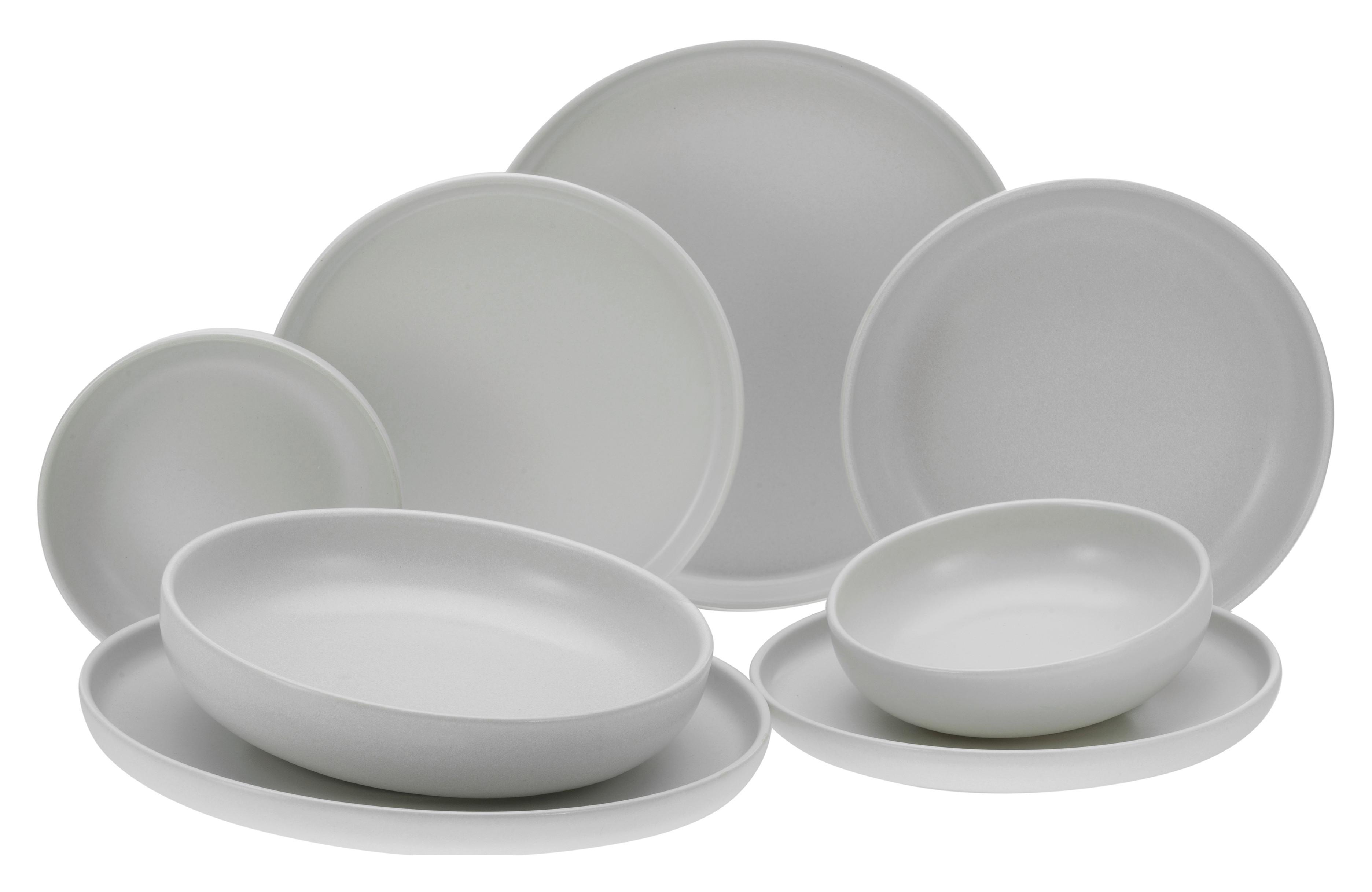 Jedilni Servis Uno Offwhite, 8-Delni - krem barve, Basics, keramika - Creatable