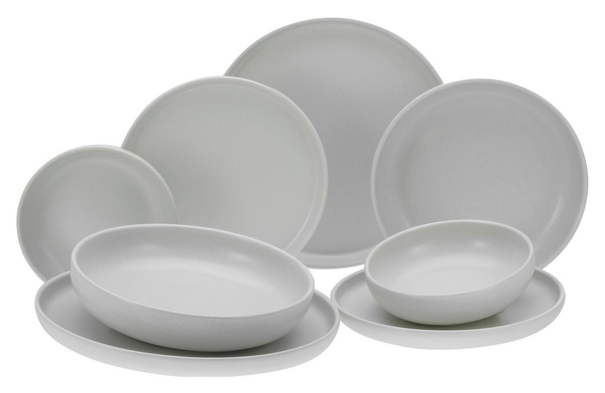 Jedilni Servis Uno Offwhite, 8-Delni - krem barve, Basics, keramika - Creatable