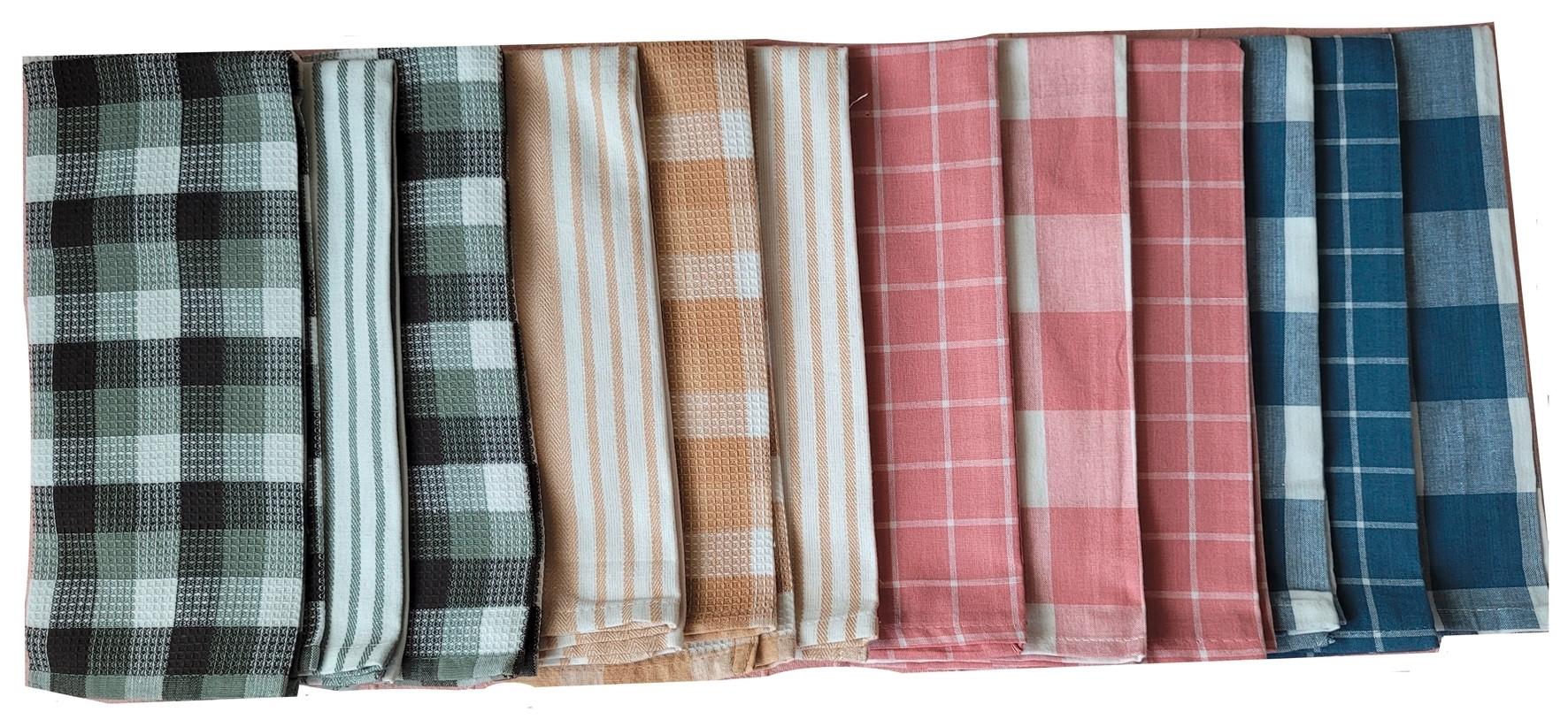 Konyharuhaszett Szett 3db-os Extra Pamut - színes, textil (40/60cm)