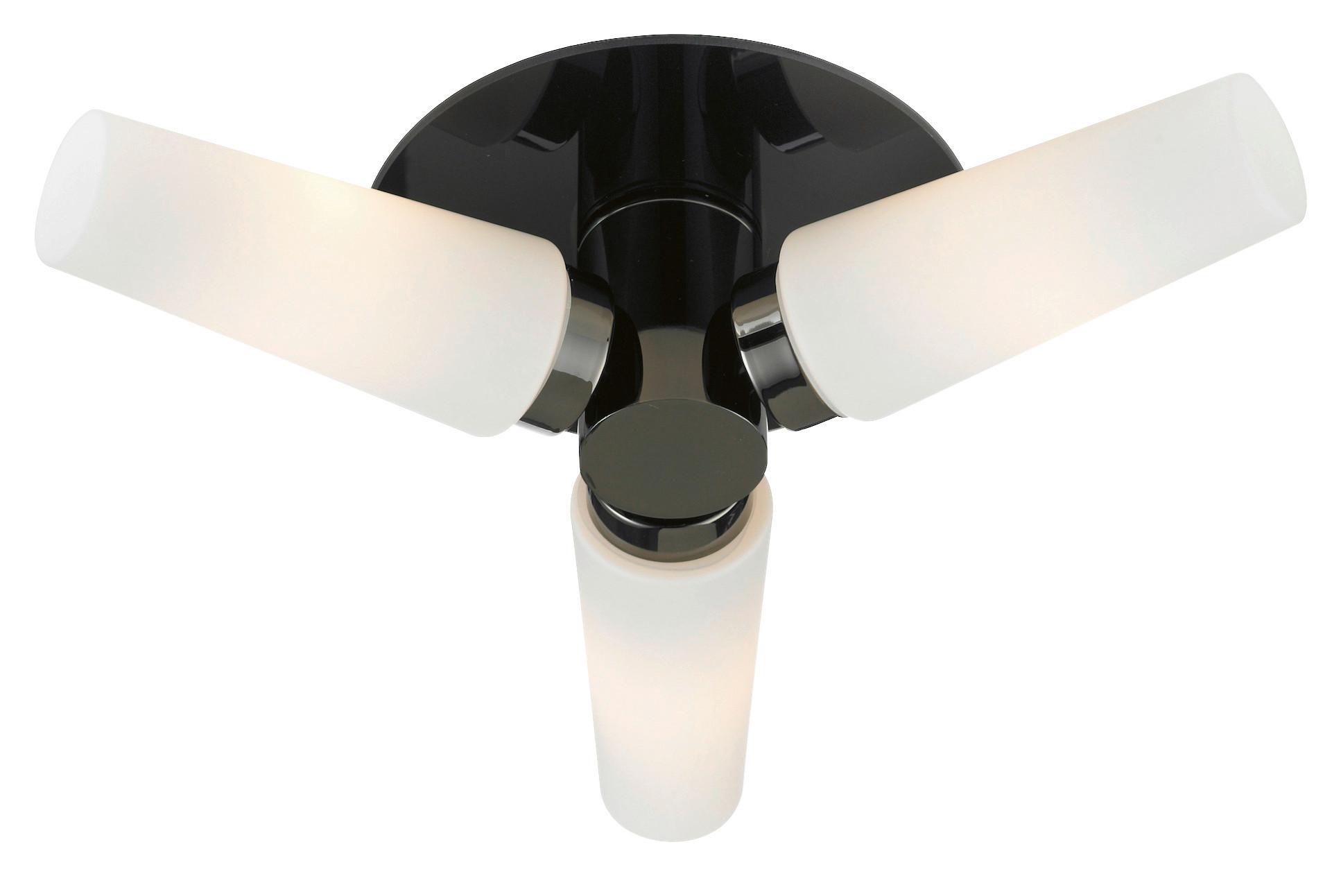 Deckenleuchte Brastad max. 40 Watt - Schwarz/Weiß, Basics (39/39/12cm) - Markslöjd