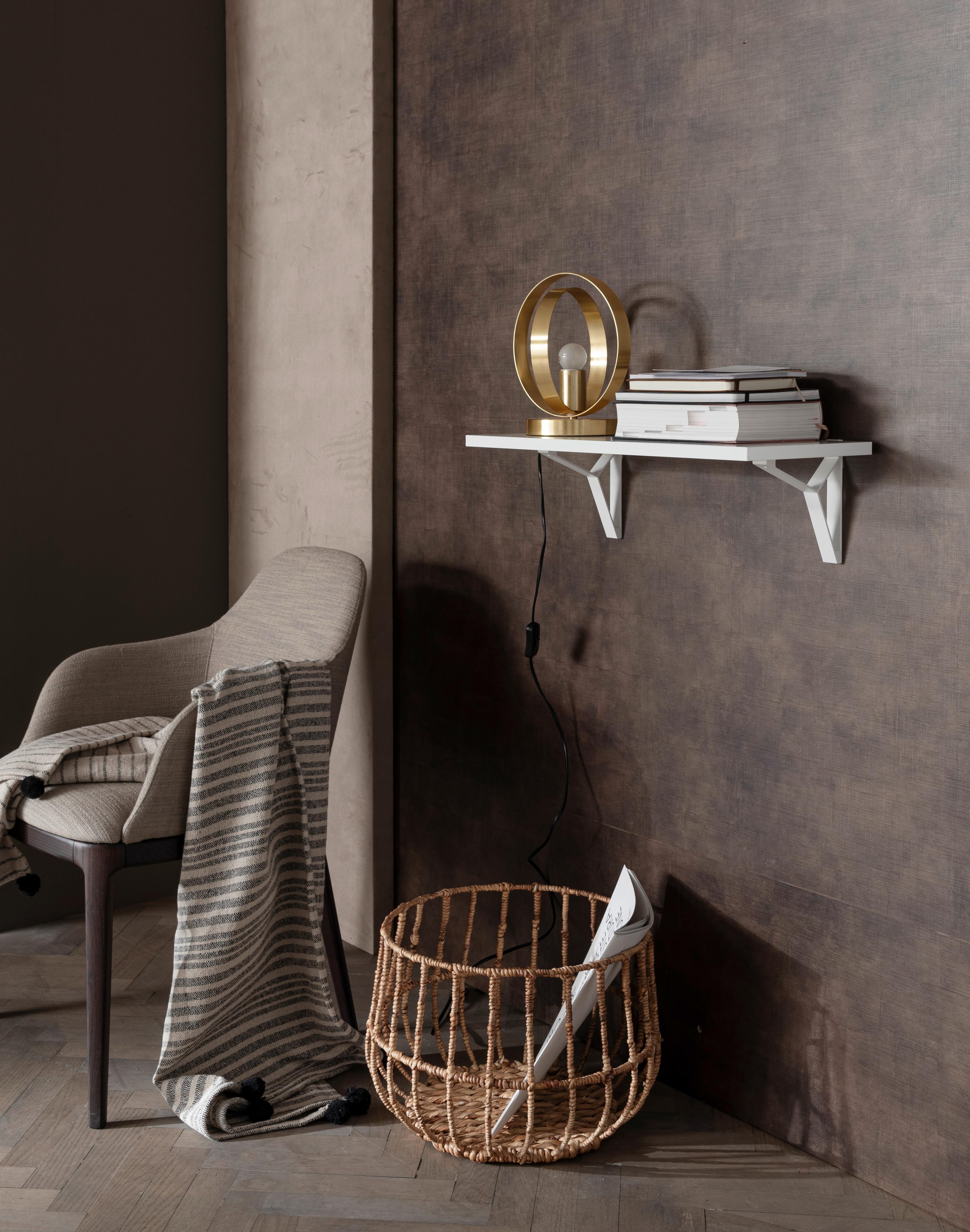 VÄGGHÅLLARE FLORENCE -SB- - vit, Modern, metall (16/2,5/18cm) - Mömax