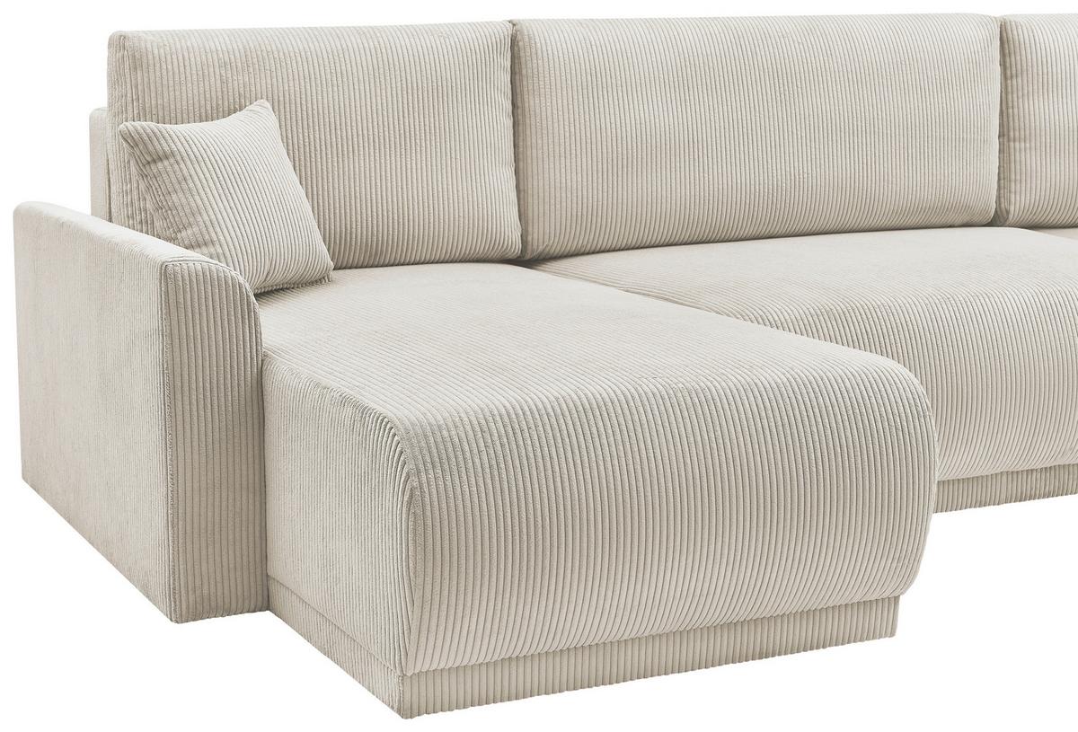 Coltar Kim - crem, Modern, lemn (146/313/160cm) - Modern Living