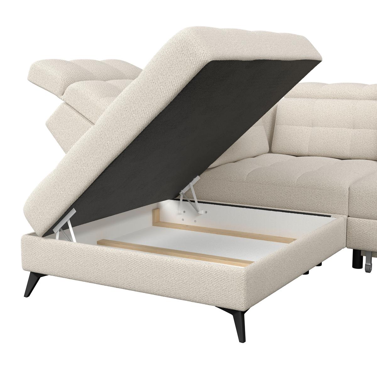 Coltar BARLETTA - crem, Romantik / Landhaus, textil (228/289cm) - Luca Bessoni