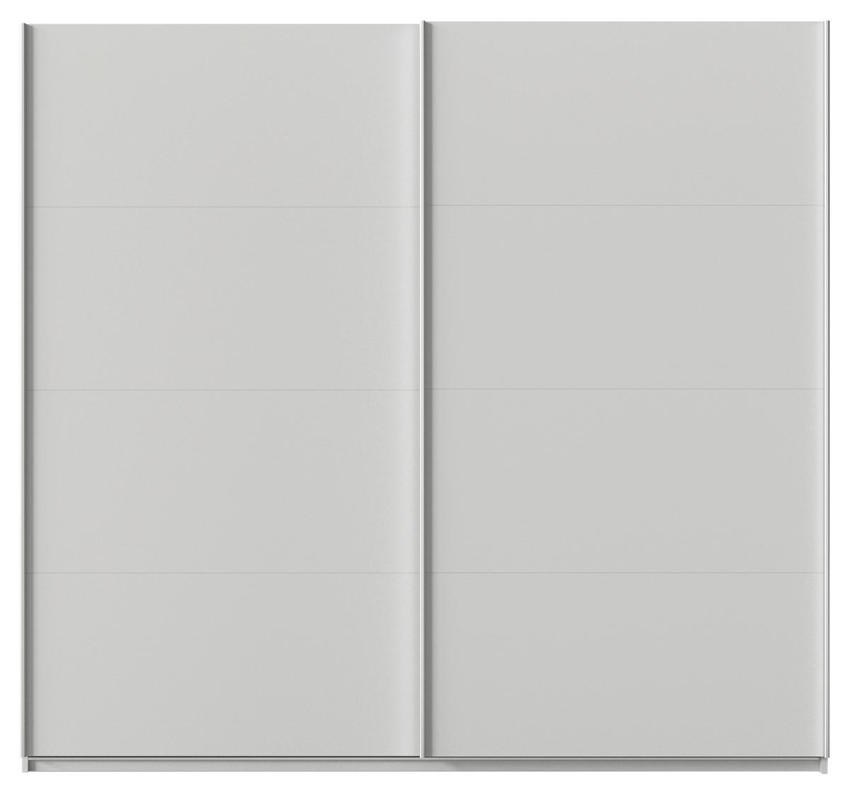 DULAP USI CULISANTE FELDKIRCH - gri deschis, Modern, material pe bază de lemn (225/210/62cm)