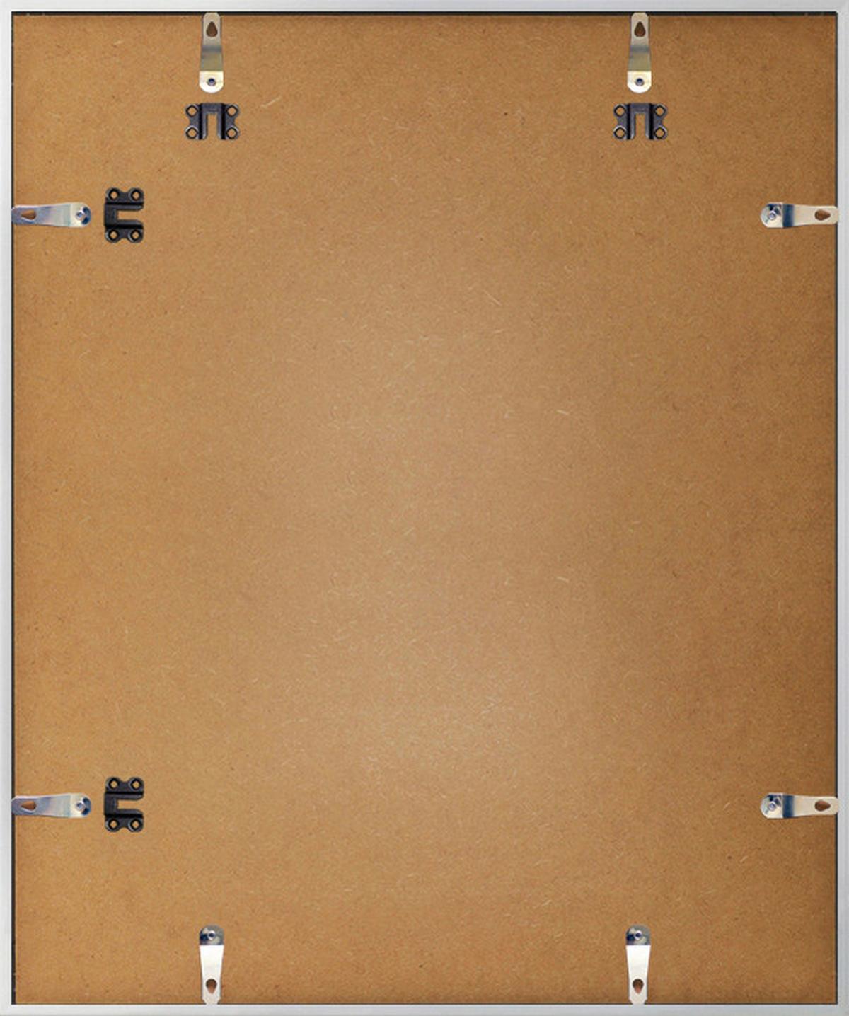 RAMKA NA ZDJĘCIA R-A0112481P - kolor chromowy, Basics, materiał drewnopochodny/tworzywo sztuczne (50/60/1,8cm)