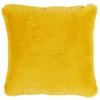 Krznena Blazina Liz - rumena, Moderno, tekstil (45/45cm) - Premium Living