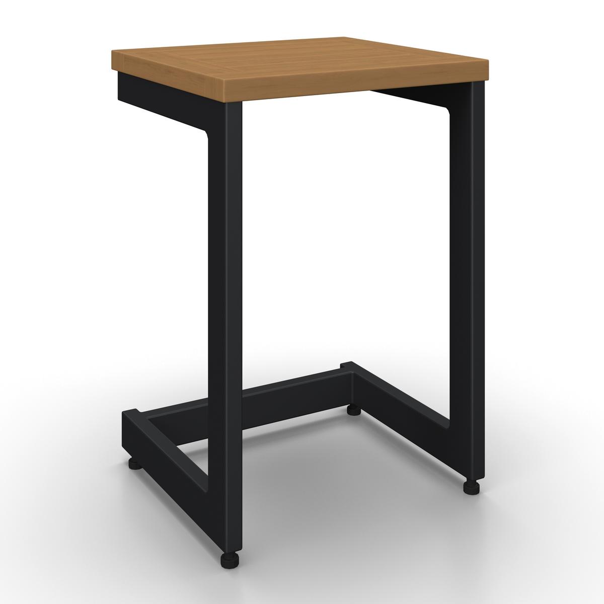 Vrtni Ležalnik / Klop Loan, Svetlo Siva, Z Mizico - temno siva/siva, Moderno, kovina/tekstil (210/84/78cm) - Bessagi Garden