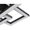 LED-Deckenleuchte Ferm in Schwarz max. 24 Watt - svart, Modern, plast (65/34,8/7,3cm) - Premium Living