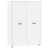 GARDEROB KIVO -BASED- - vit/svart, Modern, trämaterial/plast (90/129,8/52,1cm) - Based