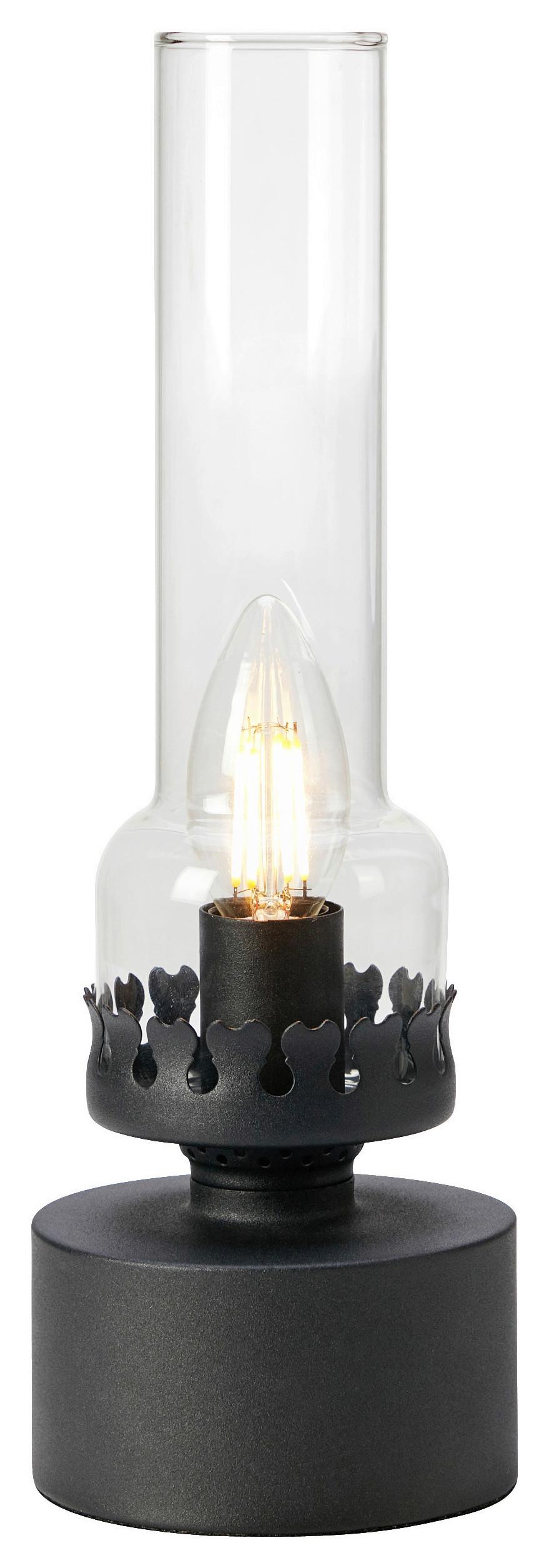 Tischleuchte Kandella max. 40 Watt - Klar/Schwarz, Basics (10.5/10.5/31cm) - Markslöjd