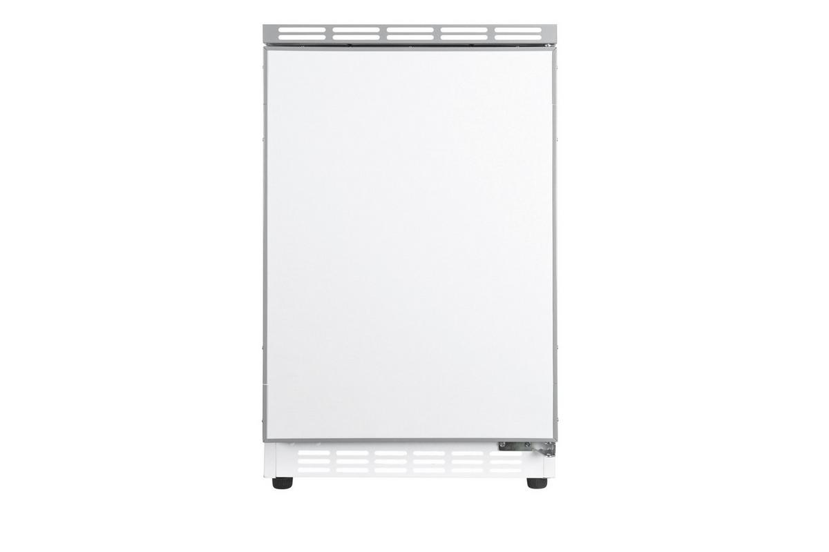 Miniküche Economy m. Geräten B: ca. 150cm Grau/Eichefarben - Eichefarben/Grau, Basics, Holzwerkstoff (150cm) - Respekta