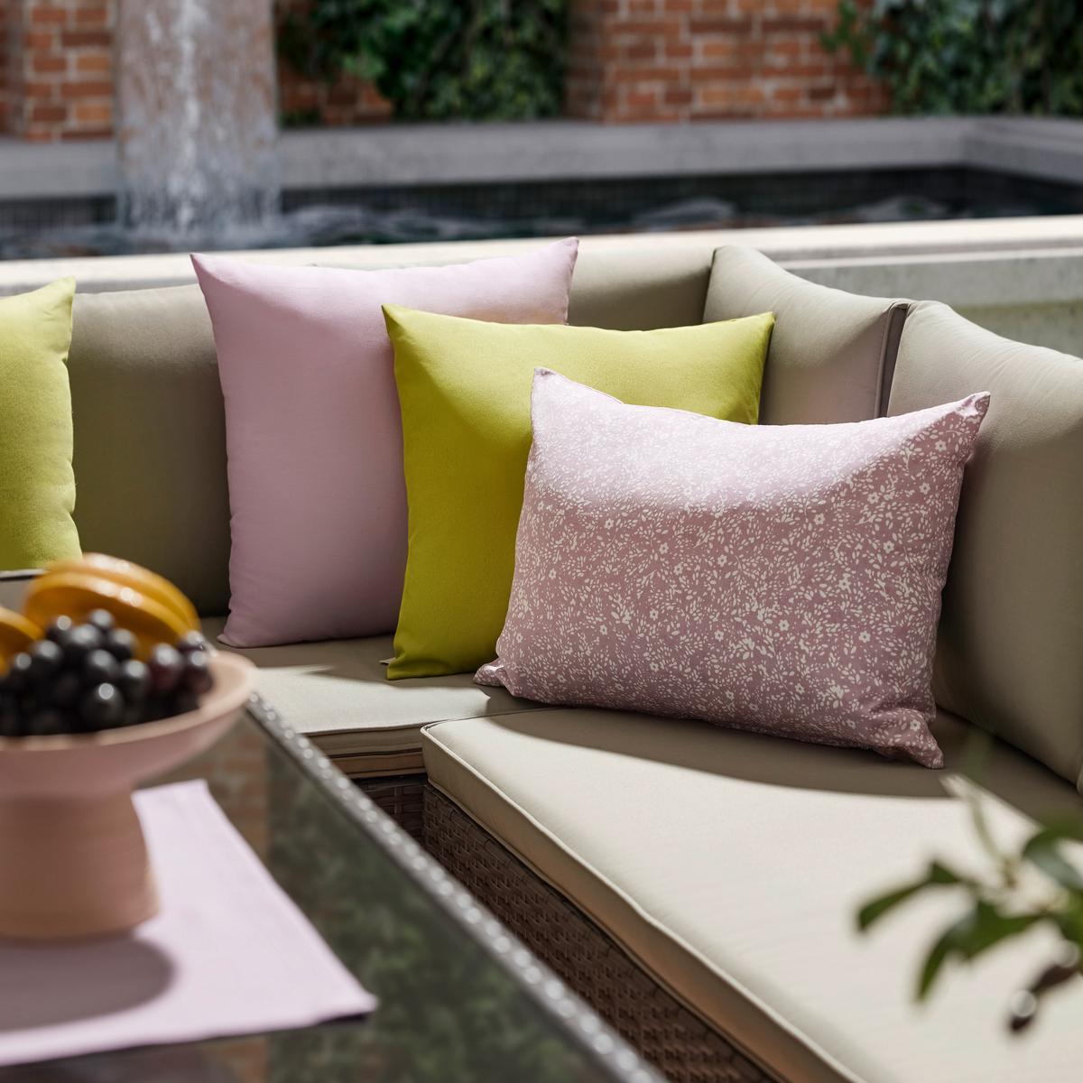 ZIERKISSEN MILLI - Weiss/Rosa, Romantik / Landhaus (40/60cm) - Modern Living