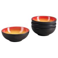 Tálszett 24927 Hot Red Smoothie Bowl - fekete/piros, Trend, kerámia (16,5/6cm) - Creatable
