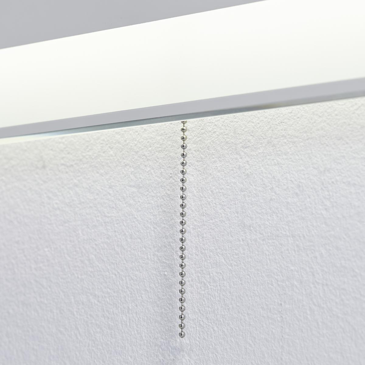Wandspiegel in Grau inkl. LED 'Mirror Clock' - Silberfarben/Grau, Basics, Glas/Holzwerkstoff (60/80/3cm)