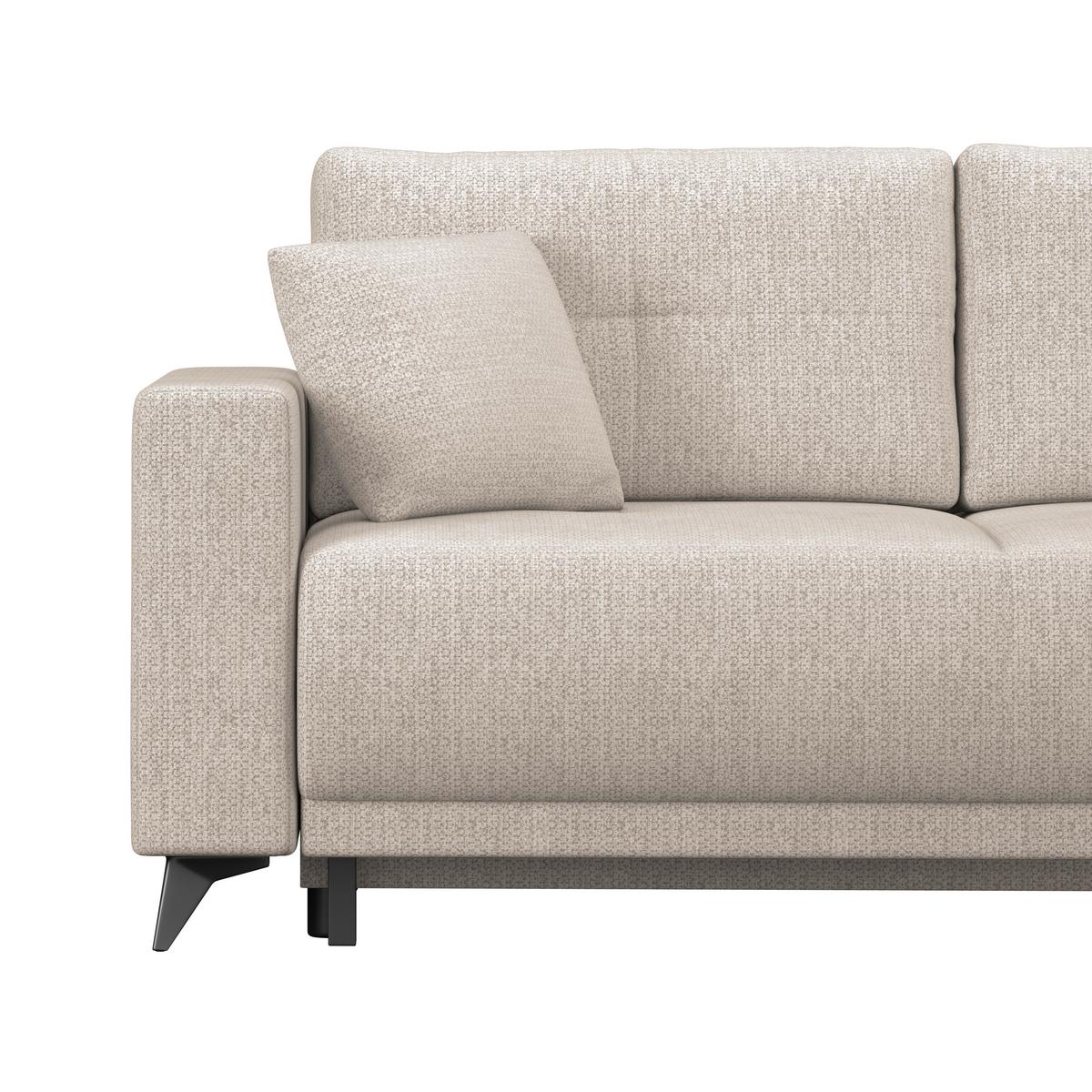 Kutna Garnitura Texas - svijetlo smeđa/crna, Konvencionalno, drvo (259/203cm)