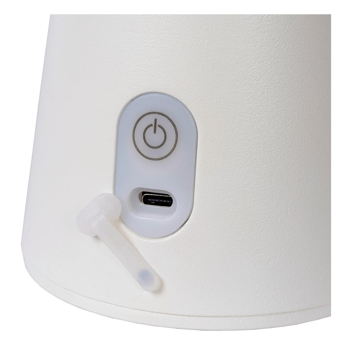 LAMPA ZEWNĘTRZNA LED 27500/02/31 LA DONNA - biały, Konventionell, metal (19.7/19.7/29.2cm) - Lucide