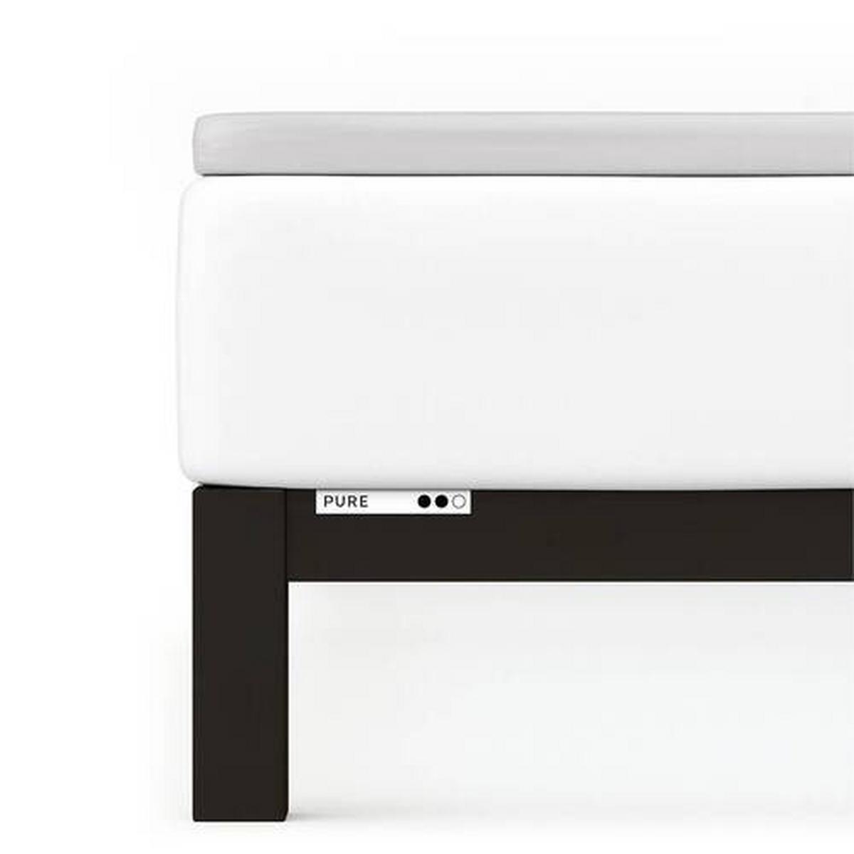 PRZEŚCIERADŁO(GUMKA)/TOPPER PURE TOPPER - jasnoszary, Basics, tkanina (180-200/200-220cm) - Schlafgut