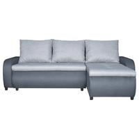 Kutna Garnitura Parma - tamno siva/svijetlo siva, Moderno, drvni materijal/tekstil (220/82/136cm) - Best Price