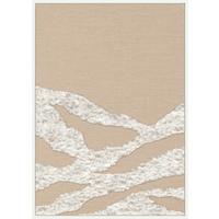 Slika S Okvirom Jeff 50x70cm - bež, Moderno, drvni materijal/tekstil (50/70cm) - Mömax