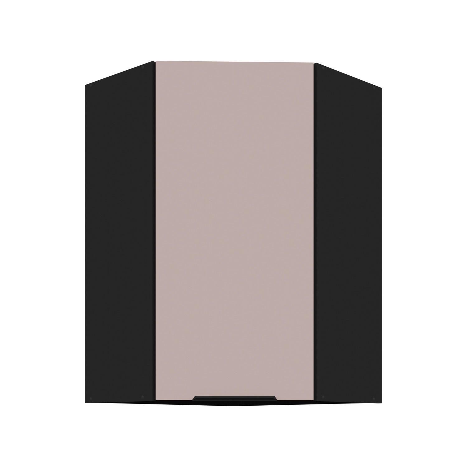 Corp superior de bucatarie ARONA - bej/negru, Modern, material pe bază de lemn (60x60/90/31cm)