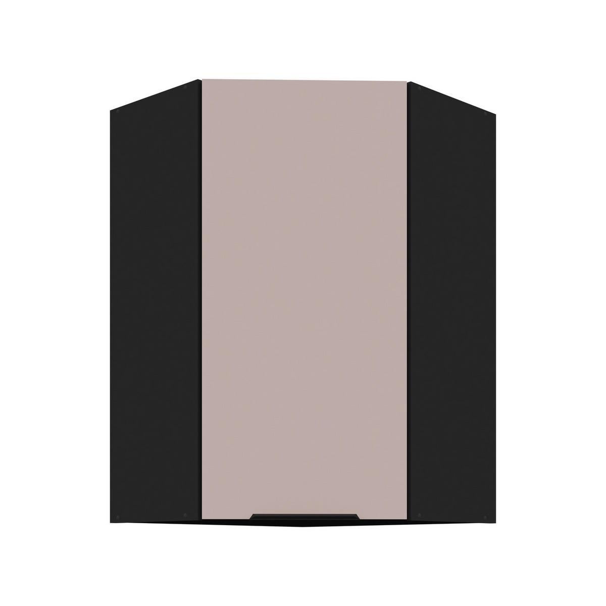 Corp superior de bucatarie ARONA - bej/negru, Modern, material pe bază de lemn (60x60/90/31cm)