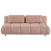 Sofa Ares - pink/crna, Moderno, drvo/metal (193/72/109cm) - Mömax