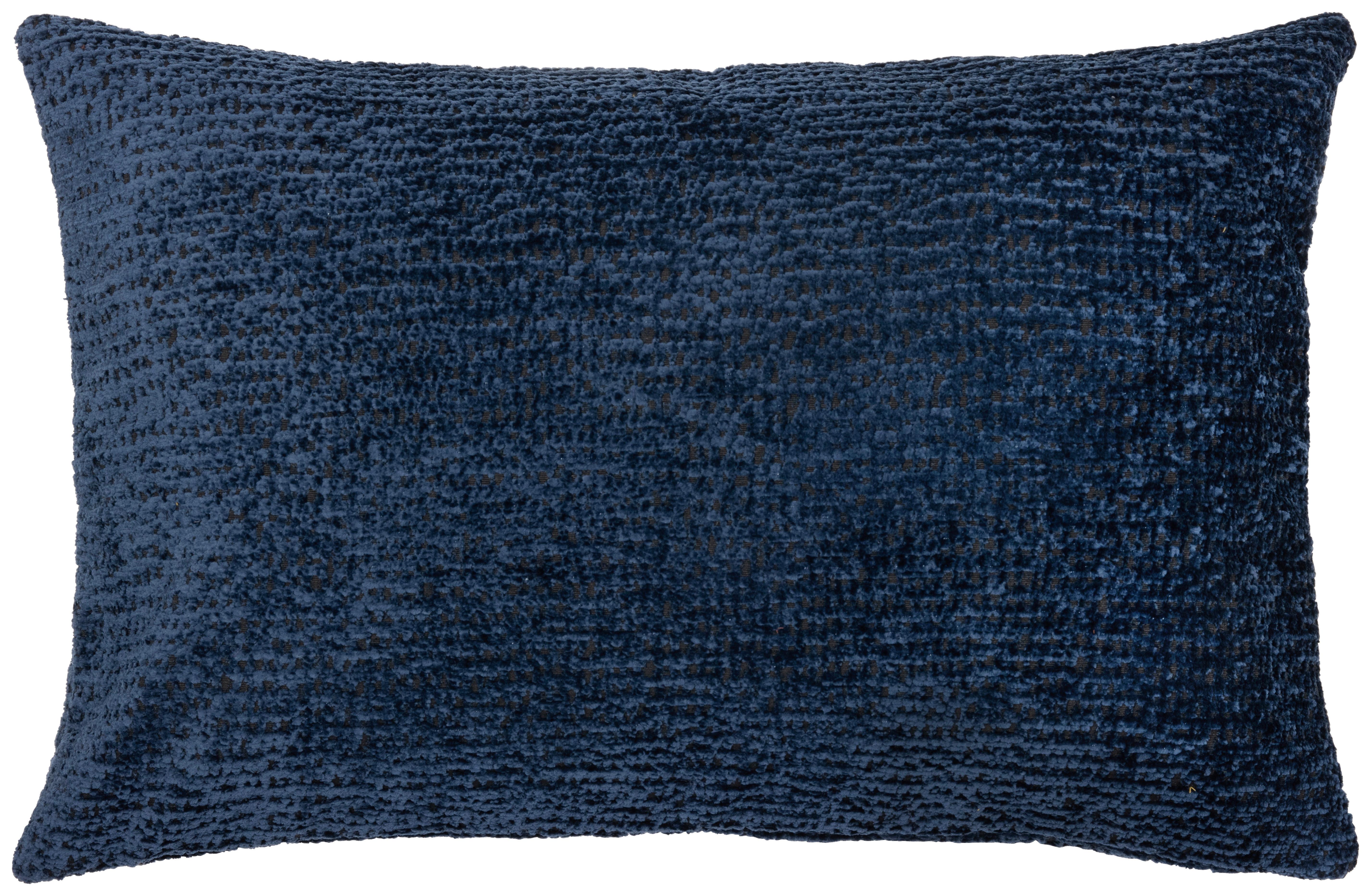 Kissenhülle Berti Dunkelblau ca. 40x60cm - Dunkelblau, Textil (40/60cm)