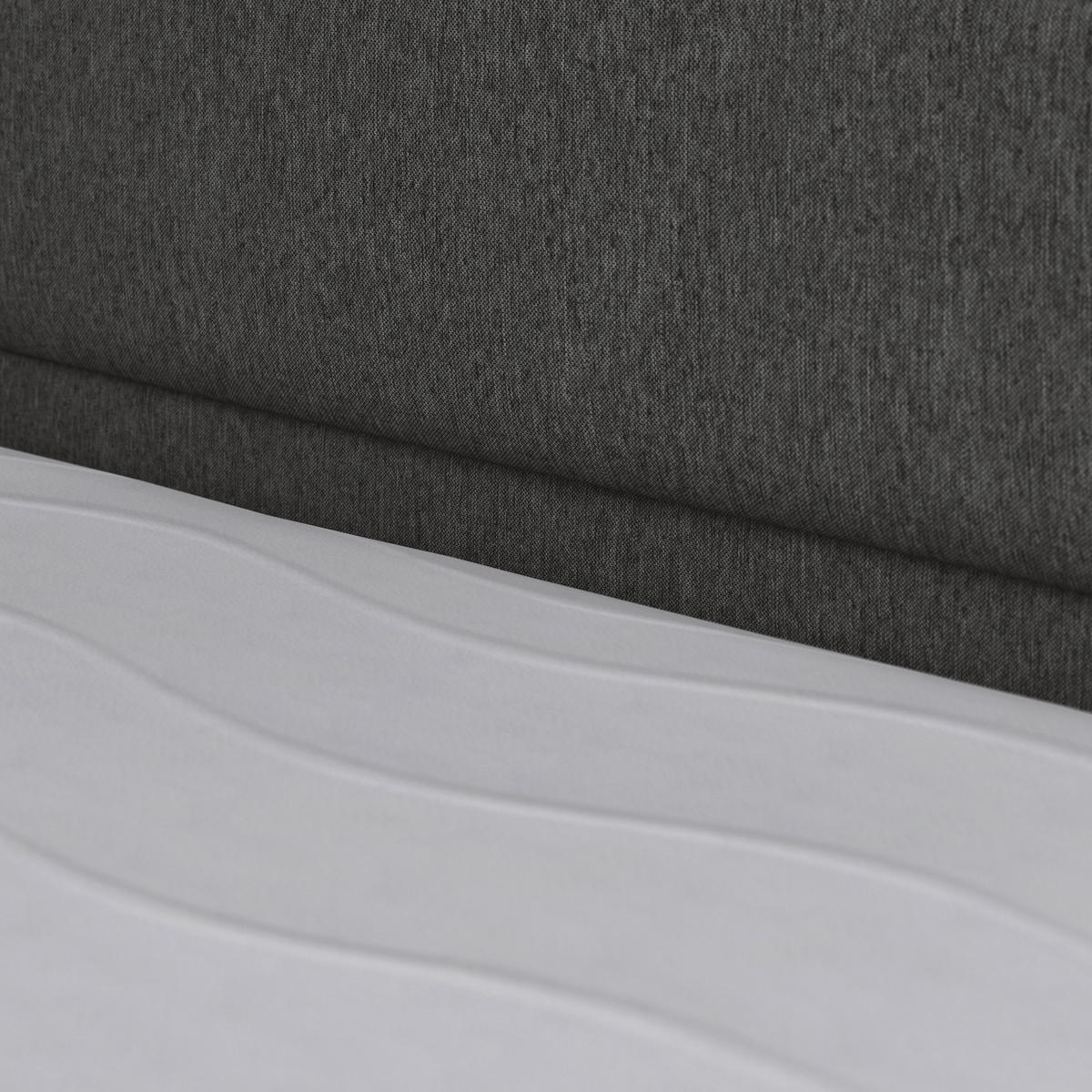 Boxspringbett Palermo ca. 180x200 cm Anthrazit - Anthrazit, MODERN, Holz/Kunststoff (180/200cm) - MID.YOU