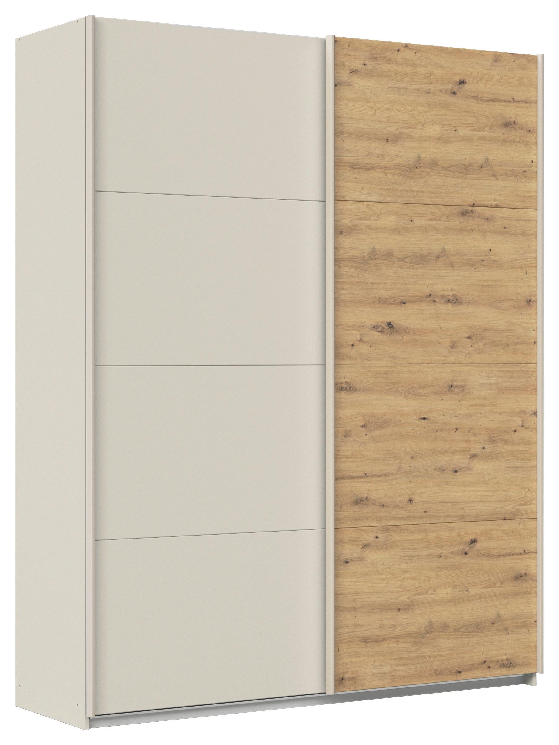 Dulap Usi Culisante Feldkirch 12/181 Mh - stejar Artisan/șampanie, Trend, material pe bază de lemn (181/229/61cm) - Modern Living