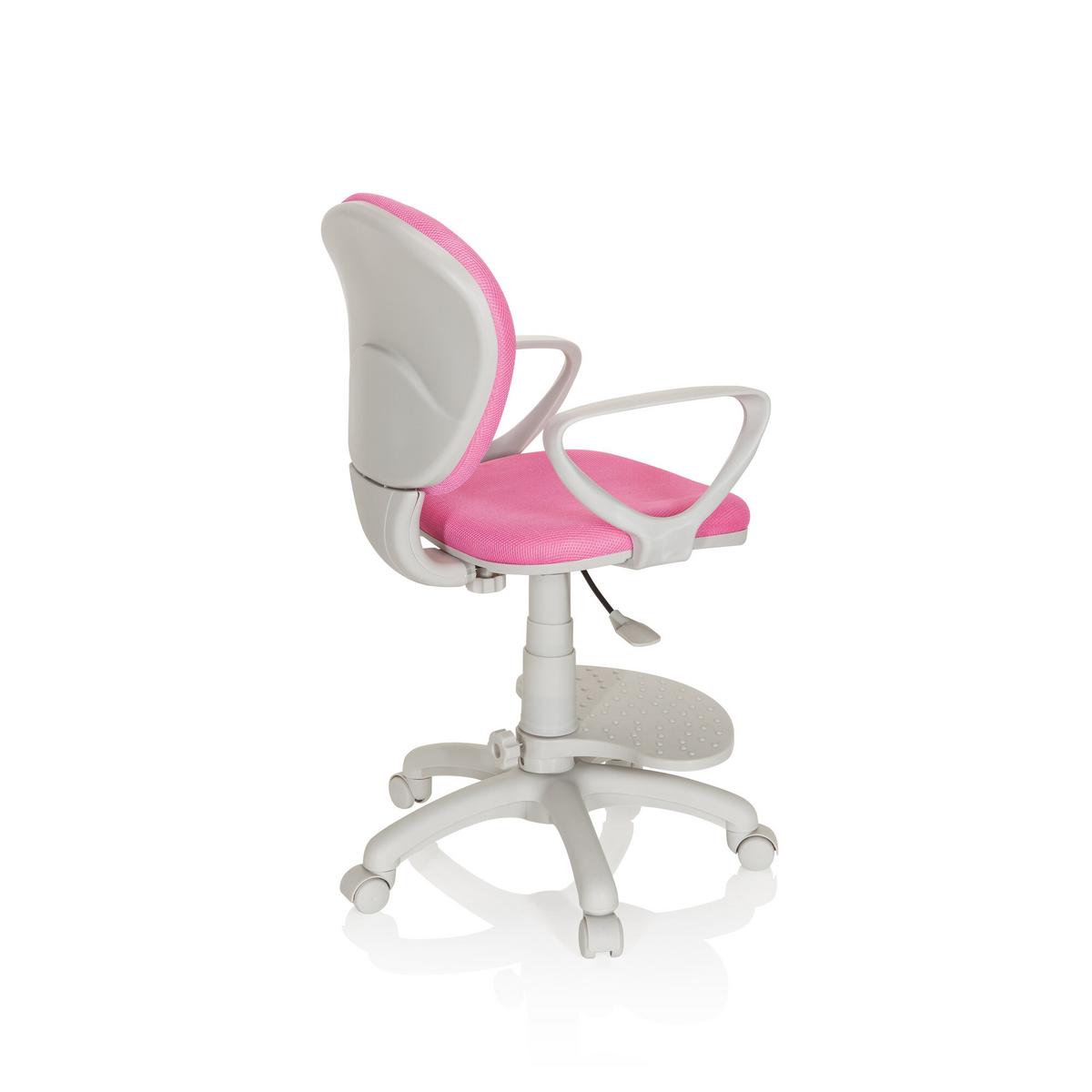 Otroški Vrtljivi Stol Colour, Roza, Siva - pink/siva, Basics, umetna masa (53/83-95/51cm) - MID.YOU