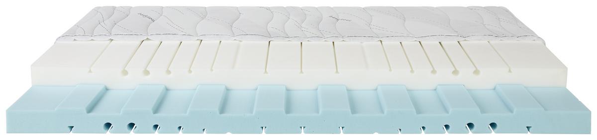 Wendematratze Bodysoul H2/H3ca. 140x200cm - Weiss (140/200cm) - Nadana