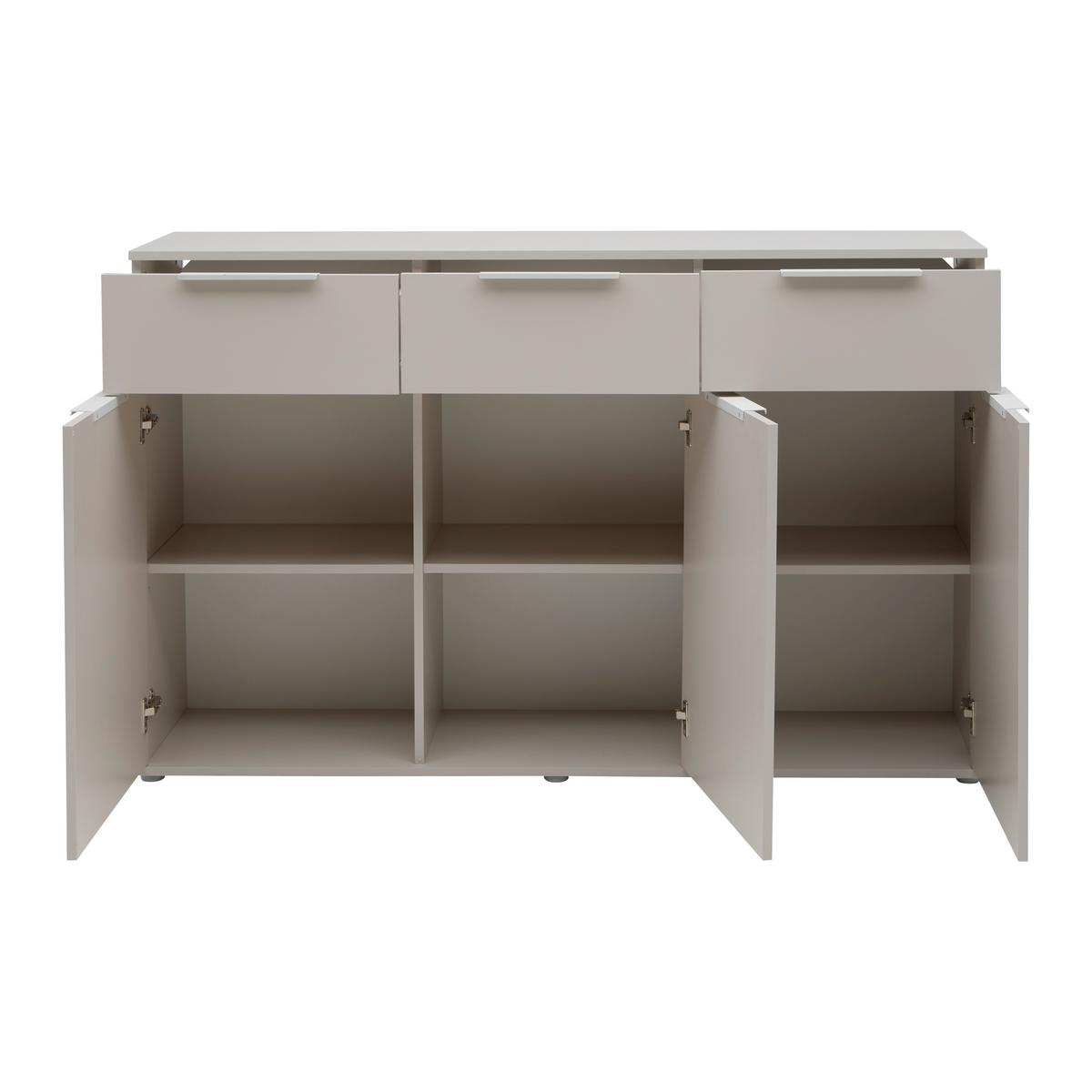 Komoda Dune - kašmir, Moderno, kovina/leseni material (150/95/38cm) - Mömax