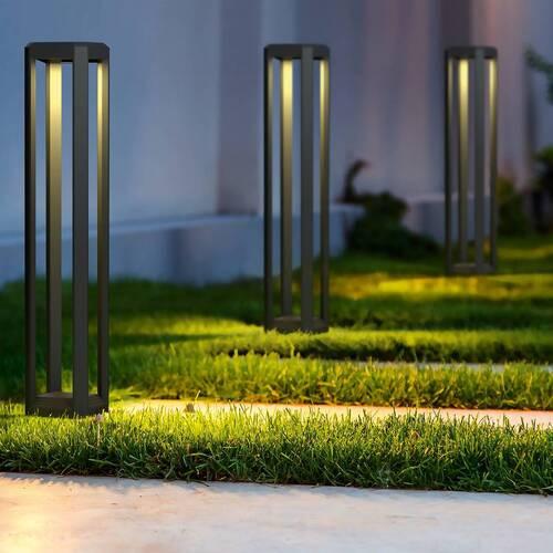 Wegeleuchte Royal Mile Grau max. 13 Watt - Grau, Trend, Metall (15,1/15,1/80cm) - MAYTONI