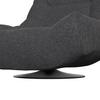RELAXFÅTÖLJ LORENA - svart, Modern, metall/textil (101/83/95cm) - Bessagi Home
