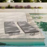 Liegenauflage Luna ca. 180x60x5 cm Beige - Beige, MODERN, Textil (180/5/60cm) - Bessagi Garden