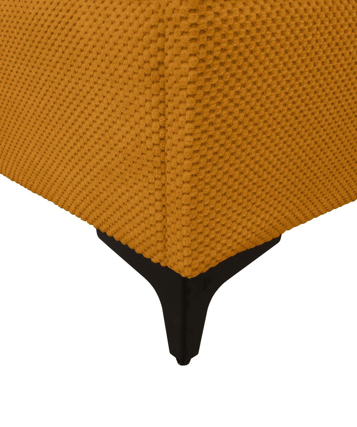 Box Krevet Jerry - boje senfa/crna, Konvencionalno, tekstil (100/200cm) - Mömax