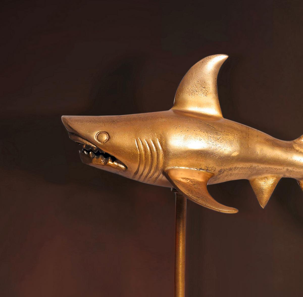DEKOTIER WL7.169 - Goldfarben, Design, Metall (70/49/27cm) - Livetastic