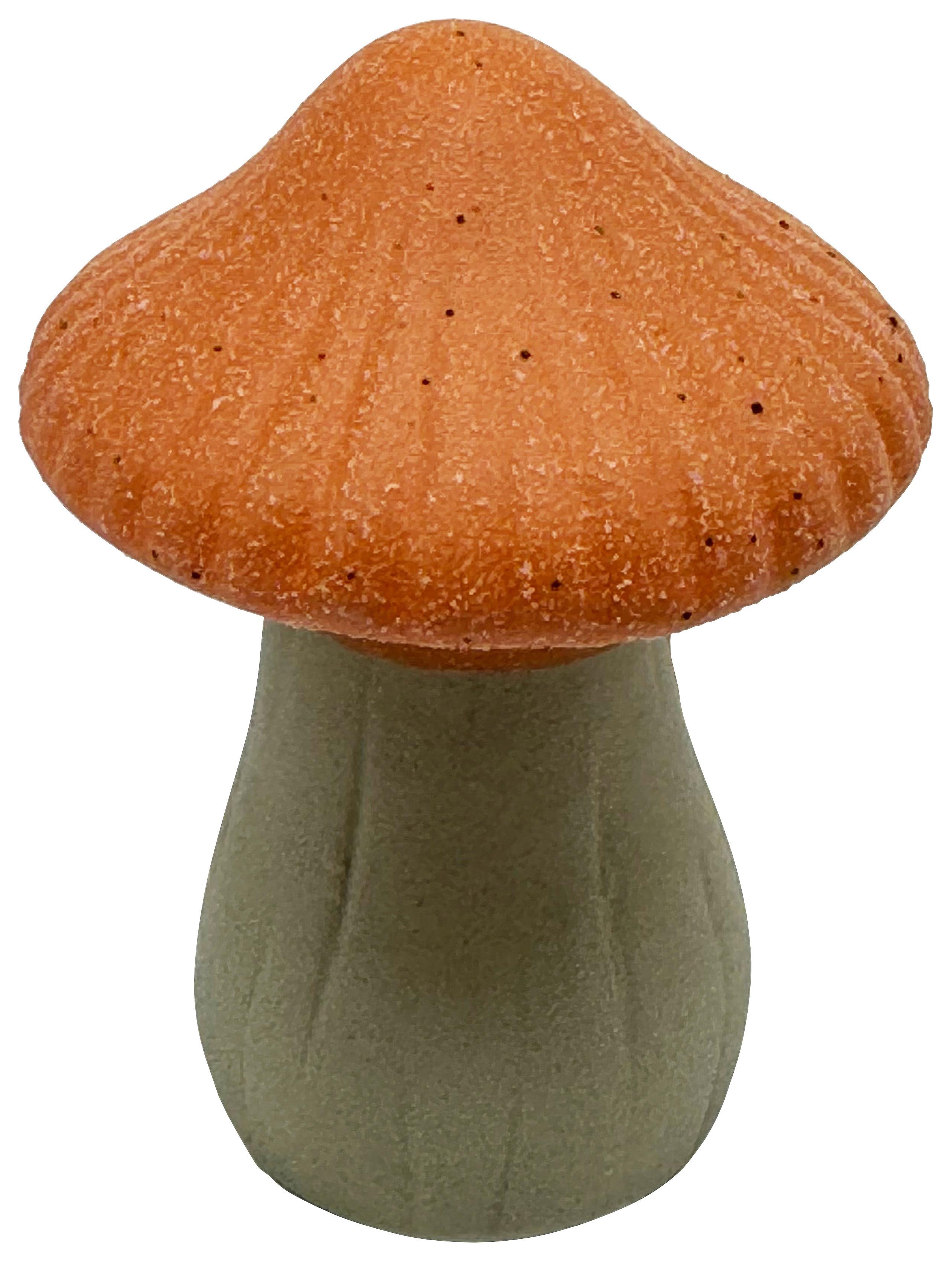 Dekor Gomba Luigi - narancs, Konventionell, kerámia (6/8,5cm) - Mömax