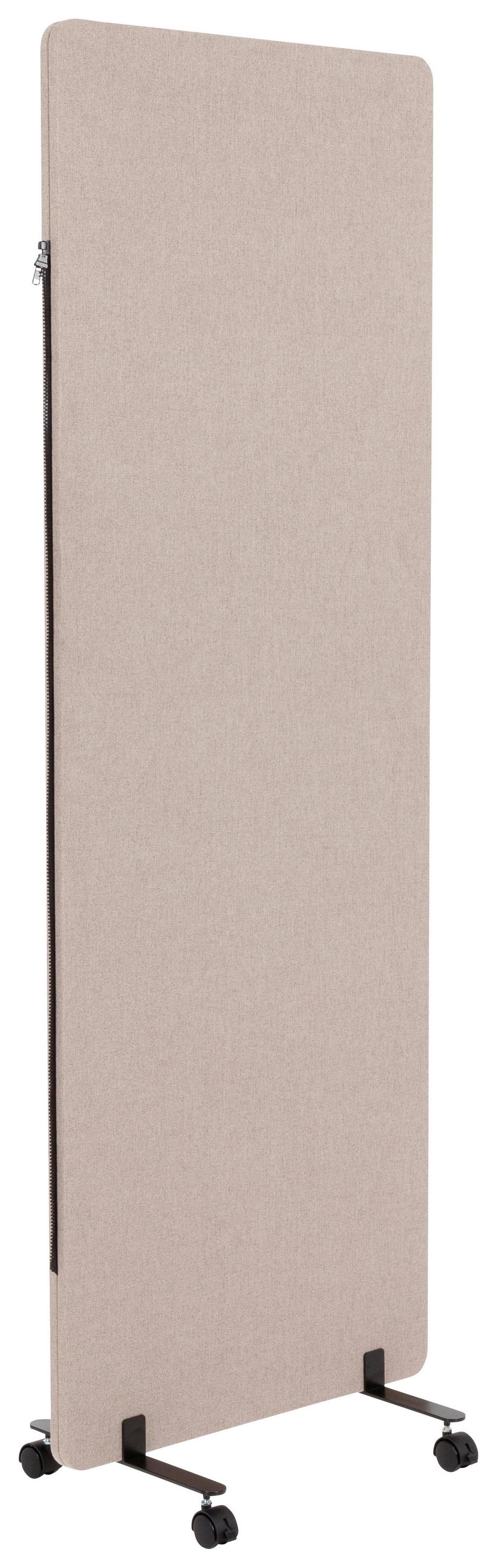 Pregradna Stena Flexmiut, Taupe - rjavosiva, Basics, kovina/umetna masa (60/177/3cm) - MID.YOU