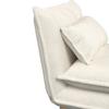 BÄDDFÅTÖLJ BELLA - cremefärgad/naturfärgad, Modern, metall/trä (85/76/84cm) - Bessagi Home