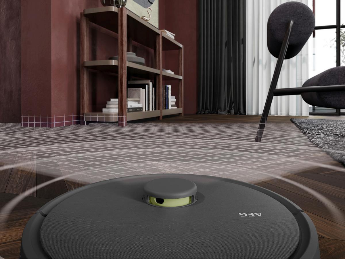 ROBOT ODKURZAJĄCY AR71HW1DG - ciemnoszary, Basics, tworzywo sztuczne (33,5/10/33,5cm) - AEG