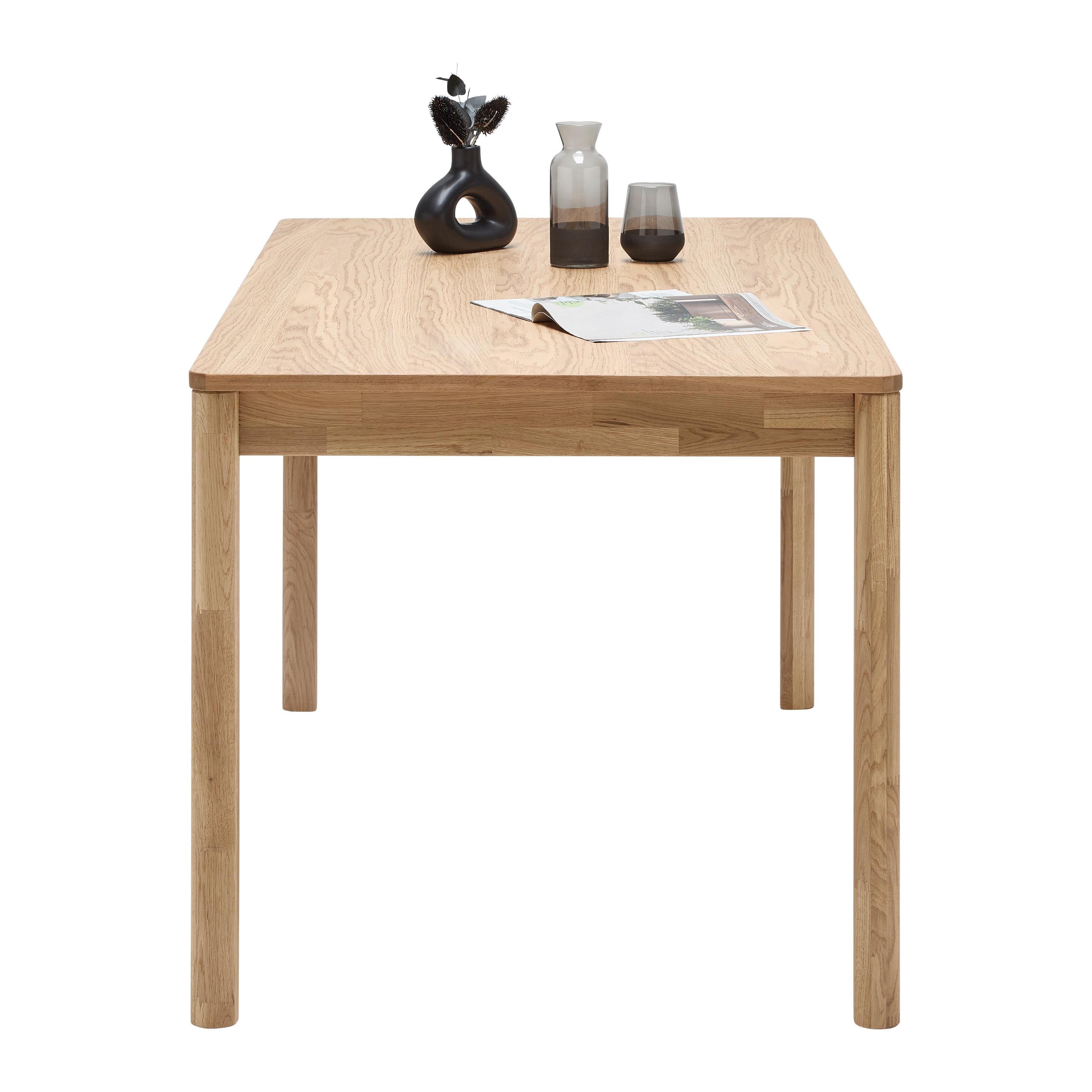 MATBORD LUND - naturfärgad, Modern, trä (140/80/76cm) - Mömax