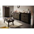 Schrank Schwarz/Goldfarben - Goldfarben/Schwarz, MODERN, Holz (85/180/45cm) - Premium Living Schrank Schwarz/Goldfarben - Goldfarben/Schwarz, MODERN, Holz (85/180/45cm) - Premium Living