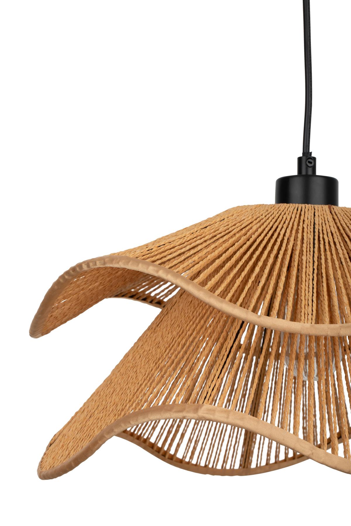 LAMPA WISZĄCA KAYA - jasnobrązowy, Design, metal/papier (40/120cm) - Collet's Monde